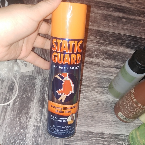 Other | 325 Static Guard Dog Hair Remover Spray Can Bottle | Poshmark